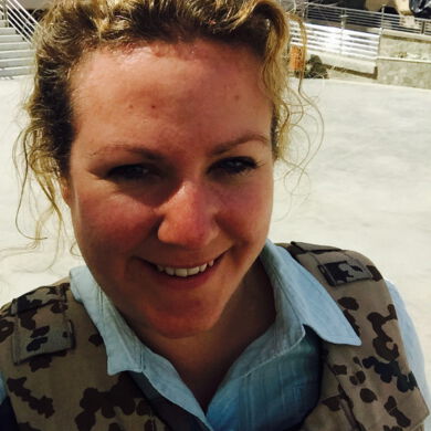 Silvia Ochlast - Einsatz in Kabul