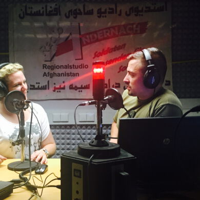 Silvia Ochlast - Sendung aus Afghanistan