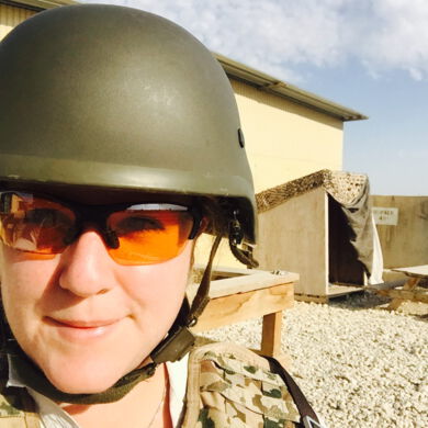 Silvia Ochlast - Einsatz in Afghanistan